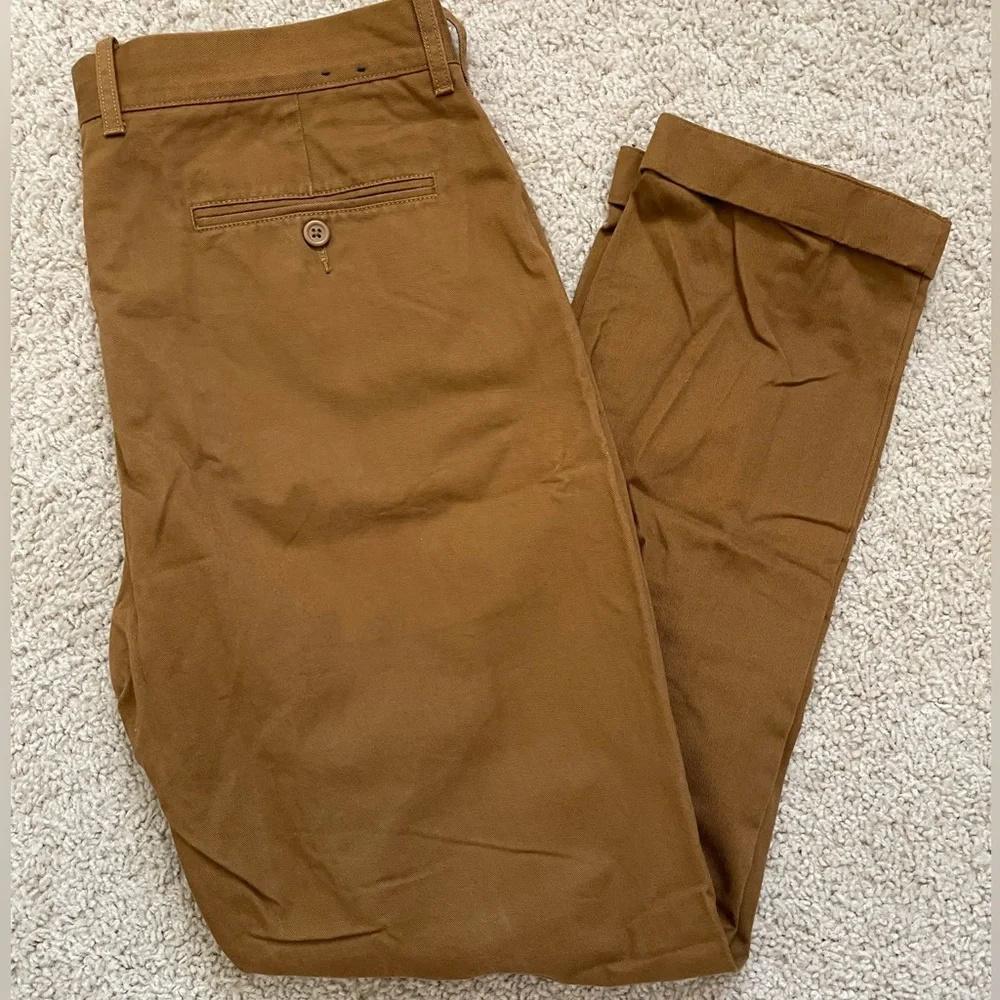 J. Crew Men’s Chinos in Caramel Tan